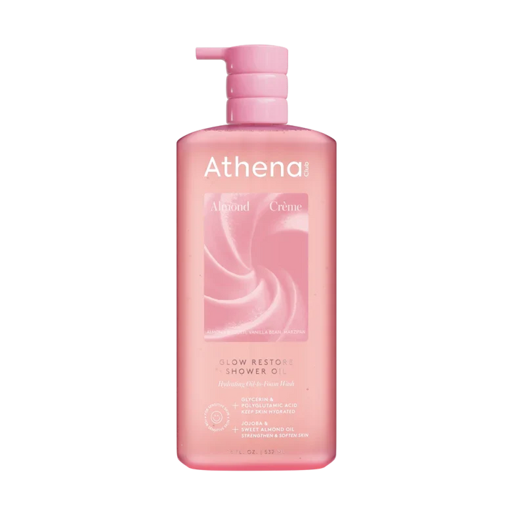 Glow Restore Shower Oil L6 Almond Crème